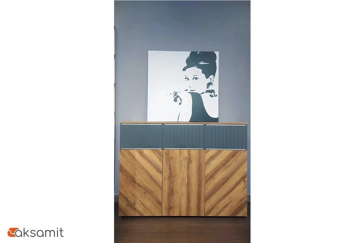 Греденция Моника Мод. 4 (Авелано/Графит)