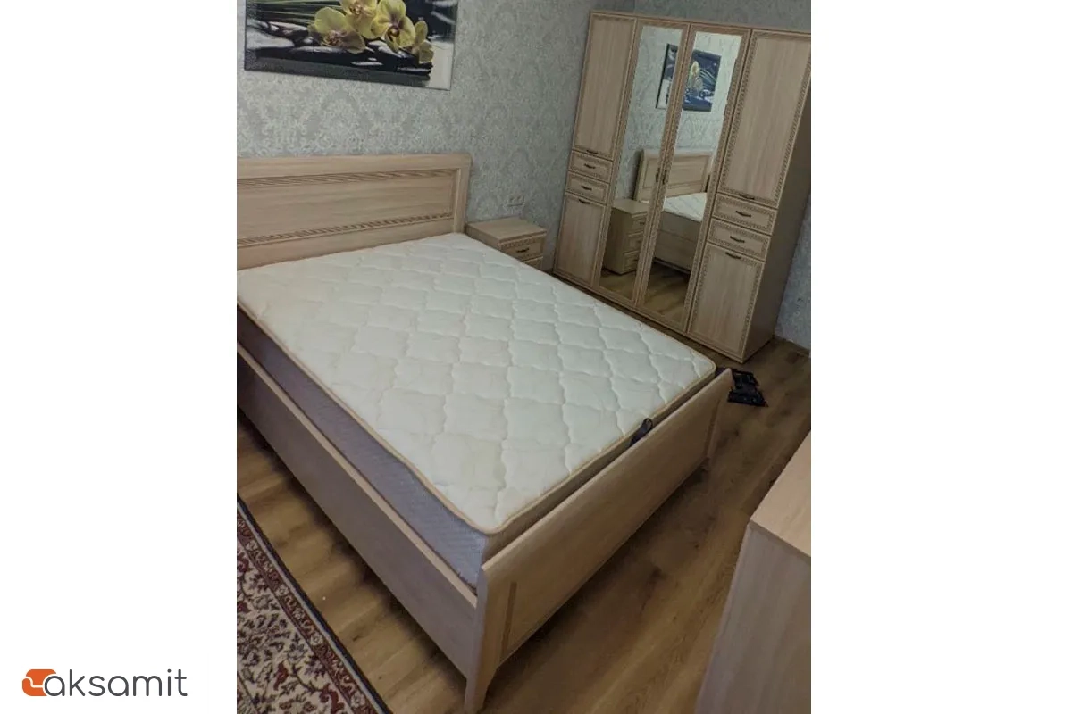 Кровать КР-1022 140х200 (Ясень Асахи)