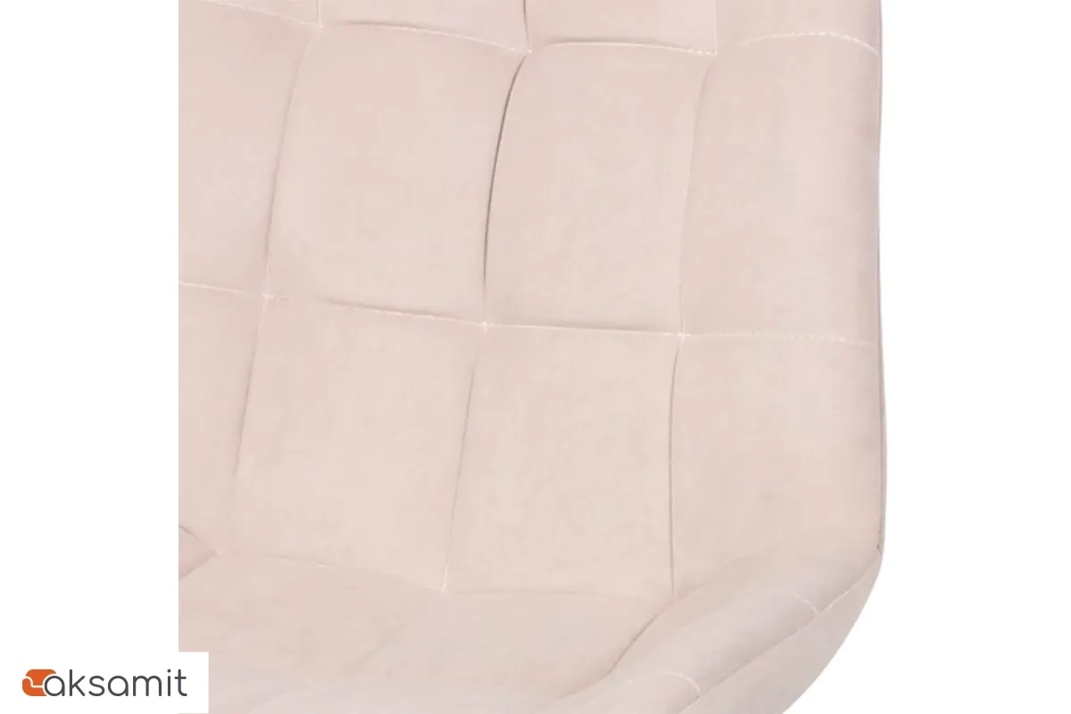 Стул поворотный Тоскана Стиль (Муар черный/Велюр Dream bone/Кремовый) СРП-433