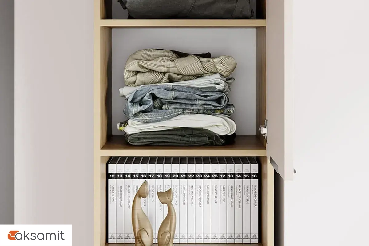 Шкаф комбинированный Хилтон с 1 дверью (2 ящика) Исп.2 (Дуб Крафт золотой / Мокко матовый)