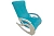 Кресло-качалка (Белый/Velutto 47)