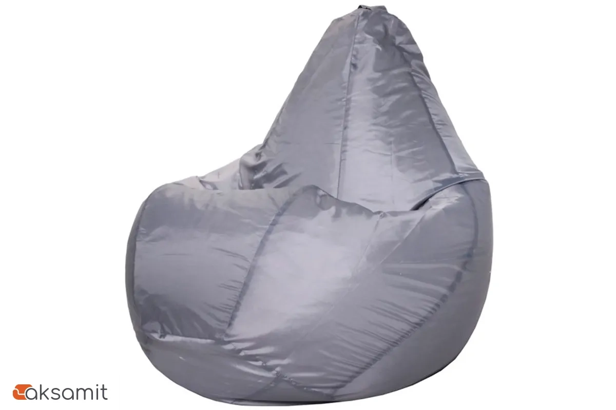 Кресло Мешок Груша Серый (Оксфорд) XL