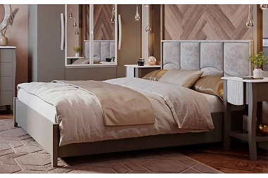 Двуспальная кровать Brownie 306 Люкс (180х200)