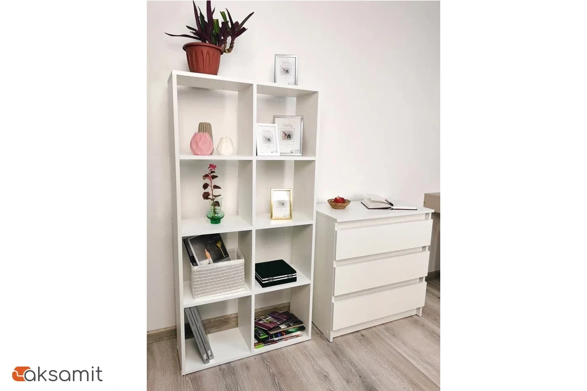 Стеллаж-1 Лайт (Белый)