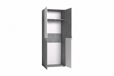 Шкаф для одежды Берген 92 (Atelier светлый/Белый)