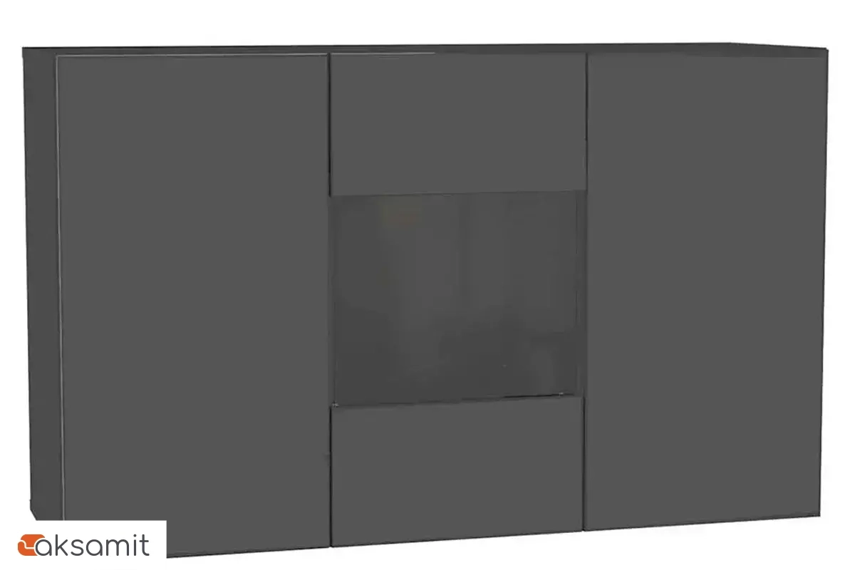 Комод Point Тип-1.2 Серый Графит (71775210) Комод Point Тип-1.2 Серый Графит (71775210)
