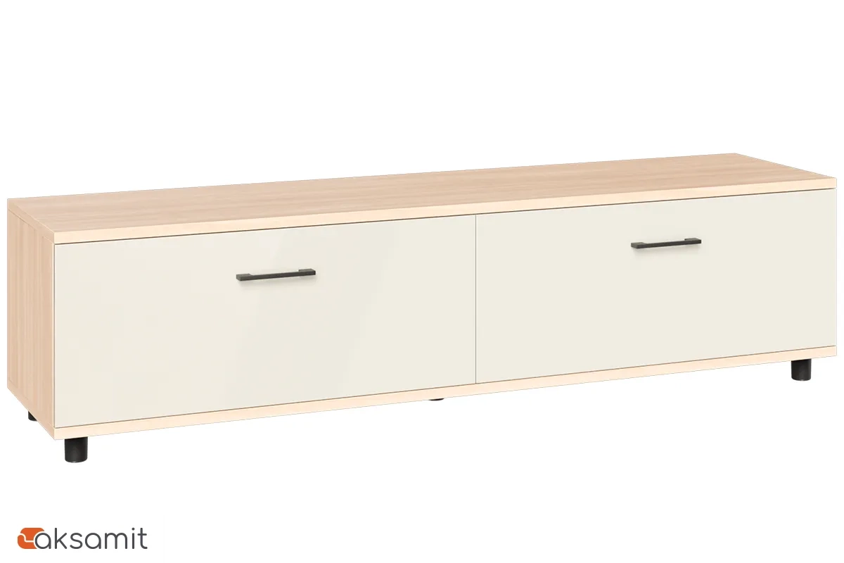 Тумба ТБ-5038-АС-БГ (Ясень Асахи/Белый Бриллиант Глянцевый)