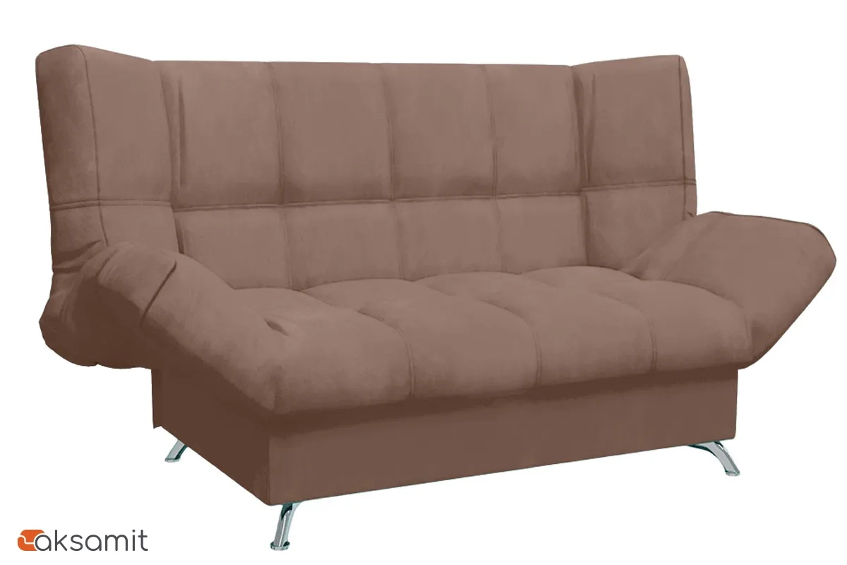 Диван-кровать Клик-кляк 8 ДК Регина-45.1 Севен 19 Коричневый