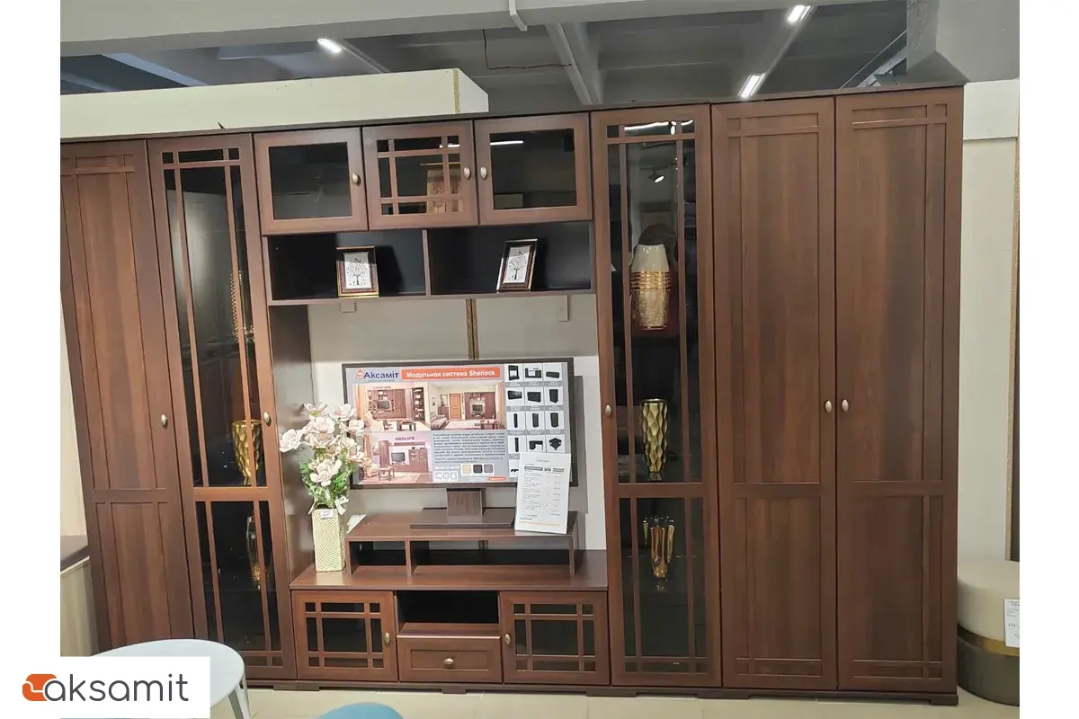 Шкаф для одежды Sherlock 11 (Орех шоколадный)