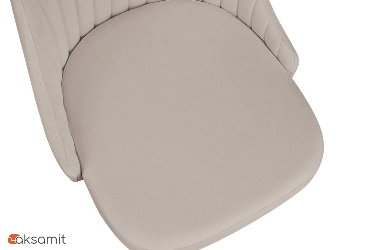 Стул Франк исп.2 ДП2-30 (конус) (Белый матовый/Микровелюр Catania Ivory/Бежевый) Стул Франк исп.2 ДП2-30 (конус) (Белый матовый/Микровелюр Catania Ivory/Бежевый)