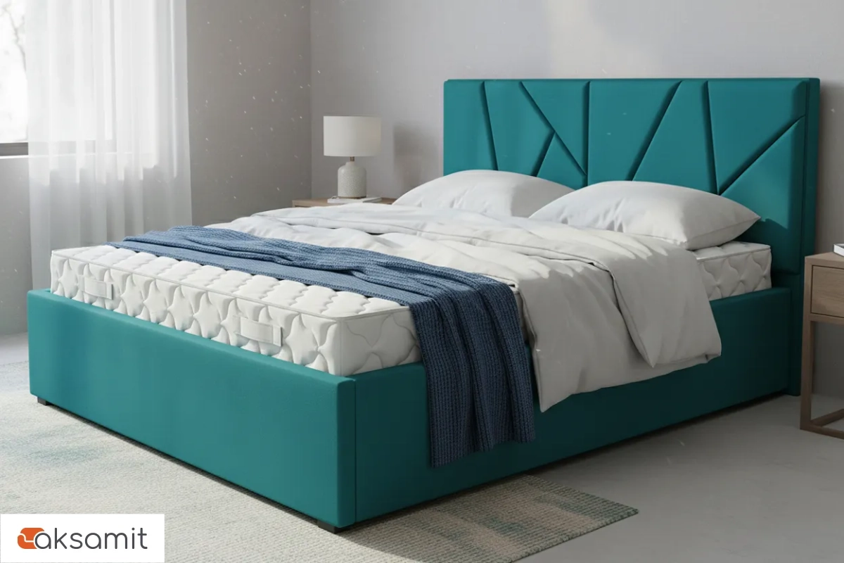 Кровать Рица-1 с ПМ 160х200 (Teddy 654) 6 кат.