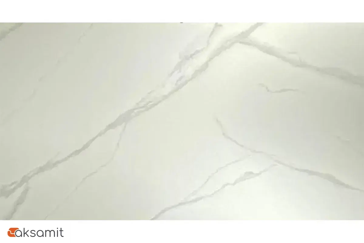 Стол обеденный Комильфо Мини (Керамика YB9020023B Matte Белый мрамор / МДФ черный кварц / Черный)