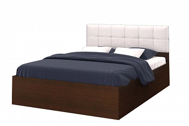 Кровать Селена с подъемным механизмом (Венге/Vega White) 90х200