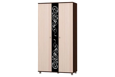 Шкаф для одежды Соната-11 (Венге/Дуб Млечный)