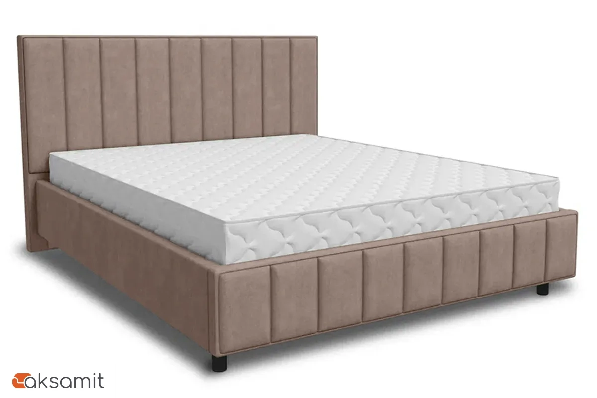 Кровать Кордова-3 с ПМ 160х200 (Selfie Latte) 2 кат. Кровать Кордова-3 с ПМ 160х200 (Selfie Latte) 2 кат.