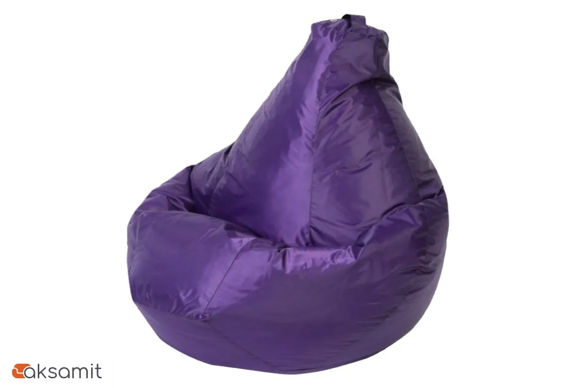 Кресло Мешок Груша Фиолетовый (Оксфорд) XL