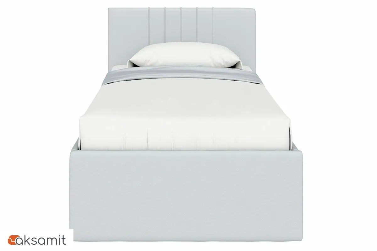 Кровать Соло односпальная с ПМ 90х200 (Newtone Light Grey/Светло-серый) Кровать Соло односпальная с ПМ 90х200 (Newtone Light Grey/Светло-серый)