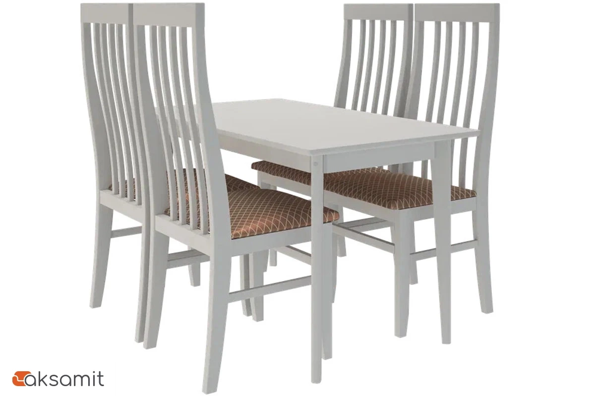 Стол обеденный Сканди (Белый)