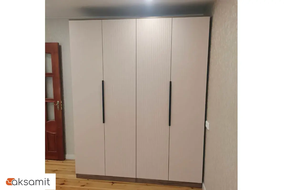 Шкаф 2х-дверный для одежды Тоскана (Дуб Табачный/Бисквит)