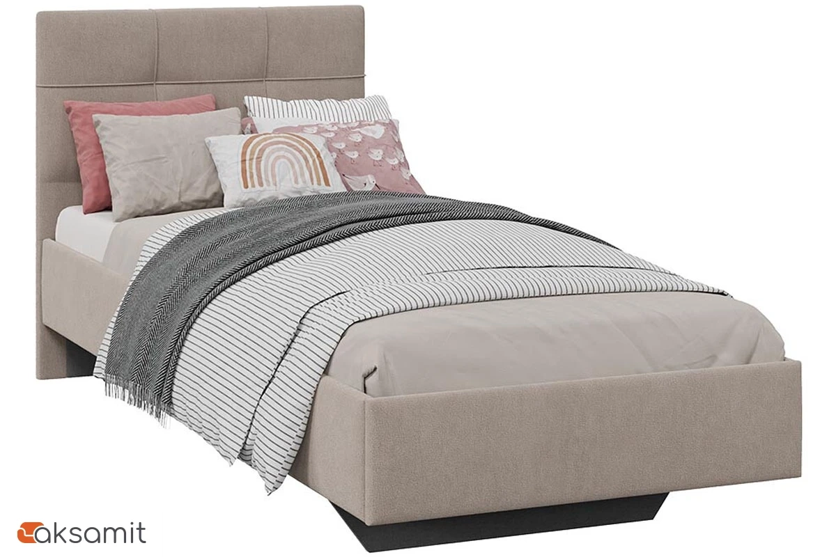 Кровать Элис с мягкой обивкой Тип 1 80х200 (Велюр/Ultra cashmere) Кровать Элис с мягкой обивкой Тип 1 80х200 (Велюр/Ultra cashmere)
