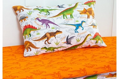 Постельное белье Этель - Динозавры 1,5 сп. (2378750) фото