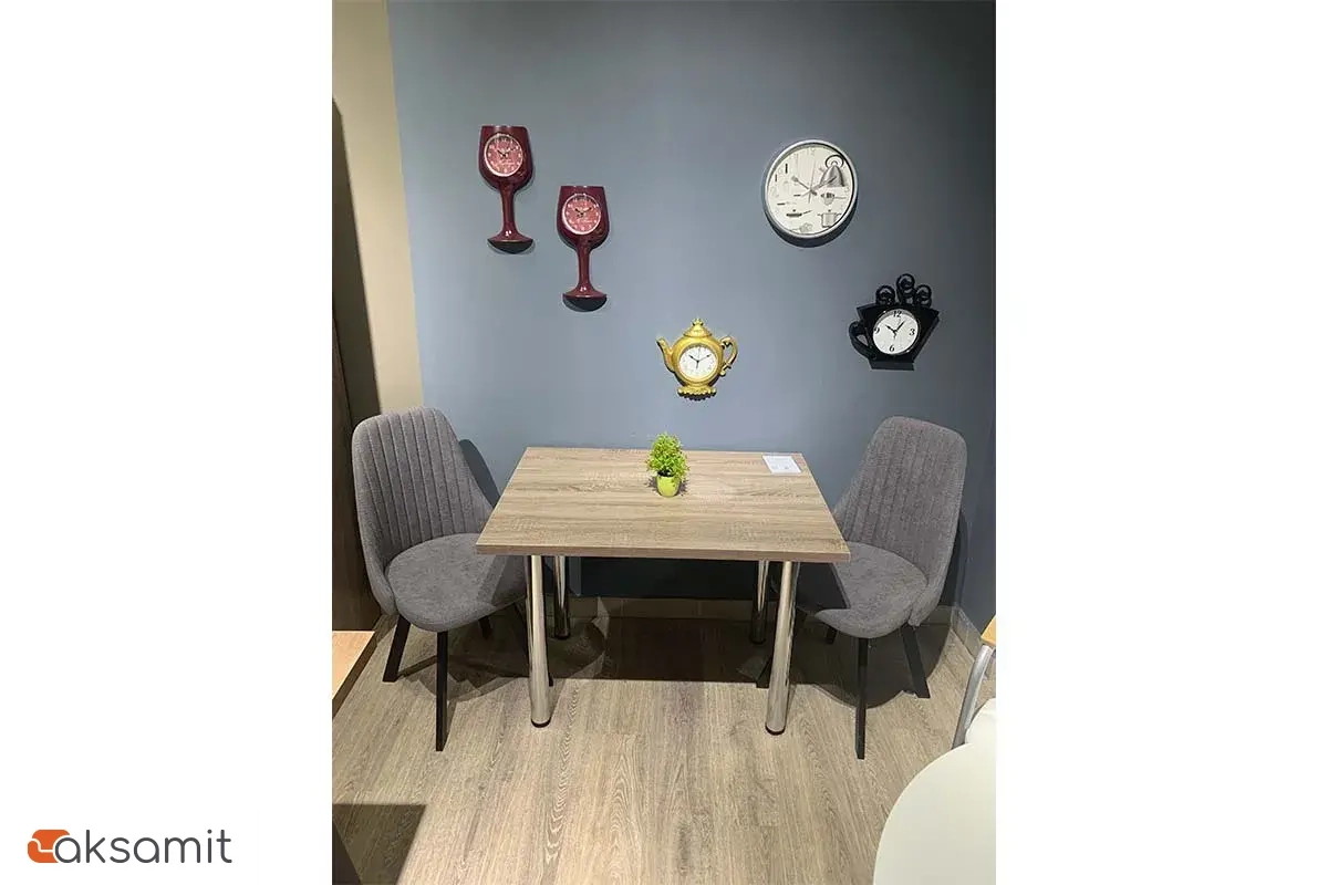 Стул Франк Исп.2 ДП2-30 Паук (Черный матовый/Микровелюр Серый)