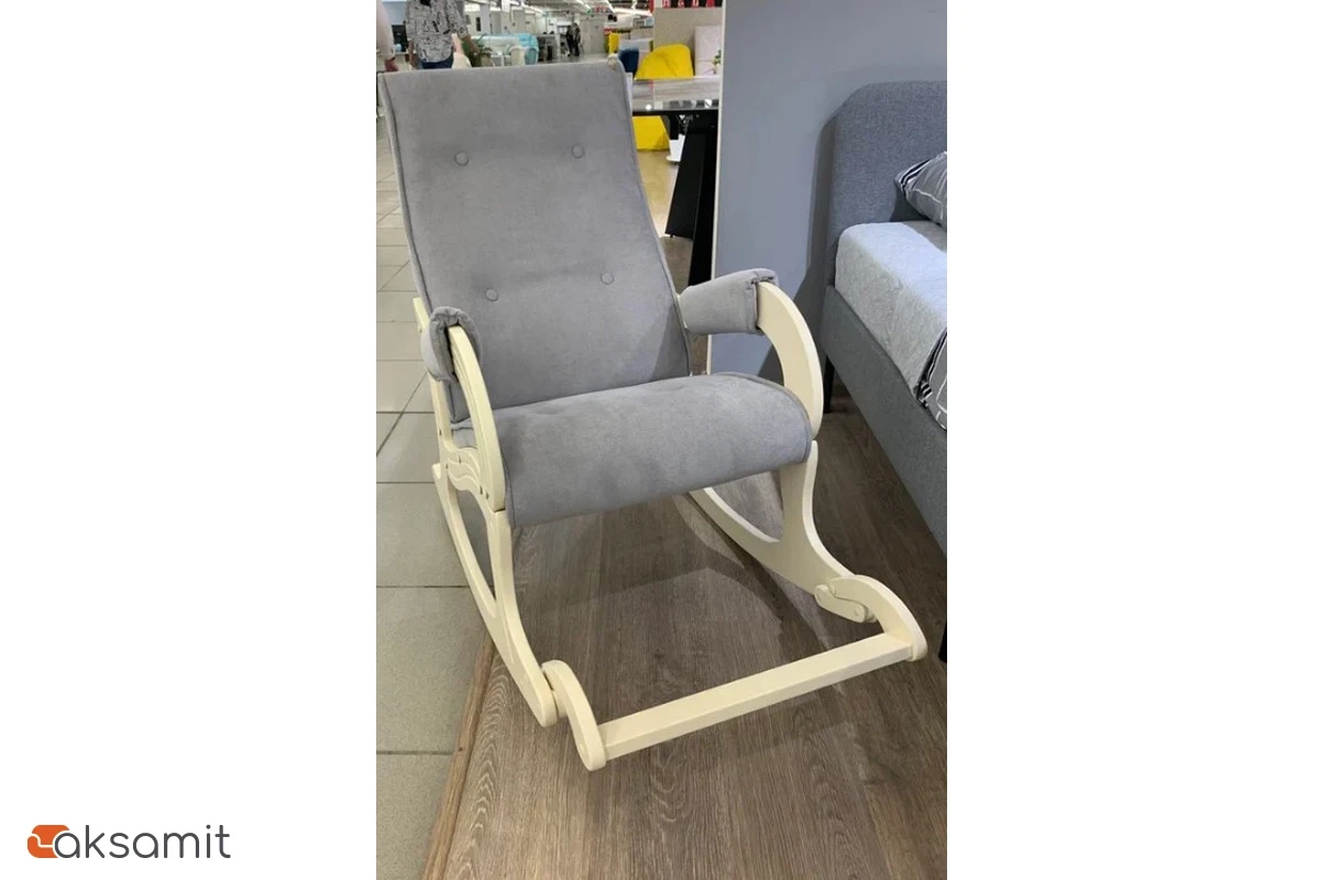 Кресло-качалка Лорд (2кор/707) (Verona Light Grey/Дуб шампань) Кресло-качалка Лорд (2кор/707) (Verona Light Grey/Дуб шампань)