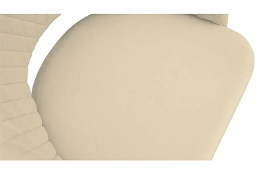 Стул Калипсо К1К (Белый матовый/Велюр Confetti Cream)