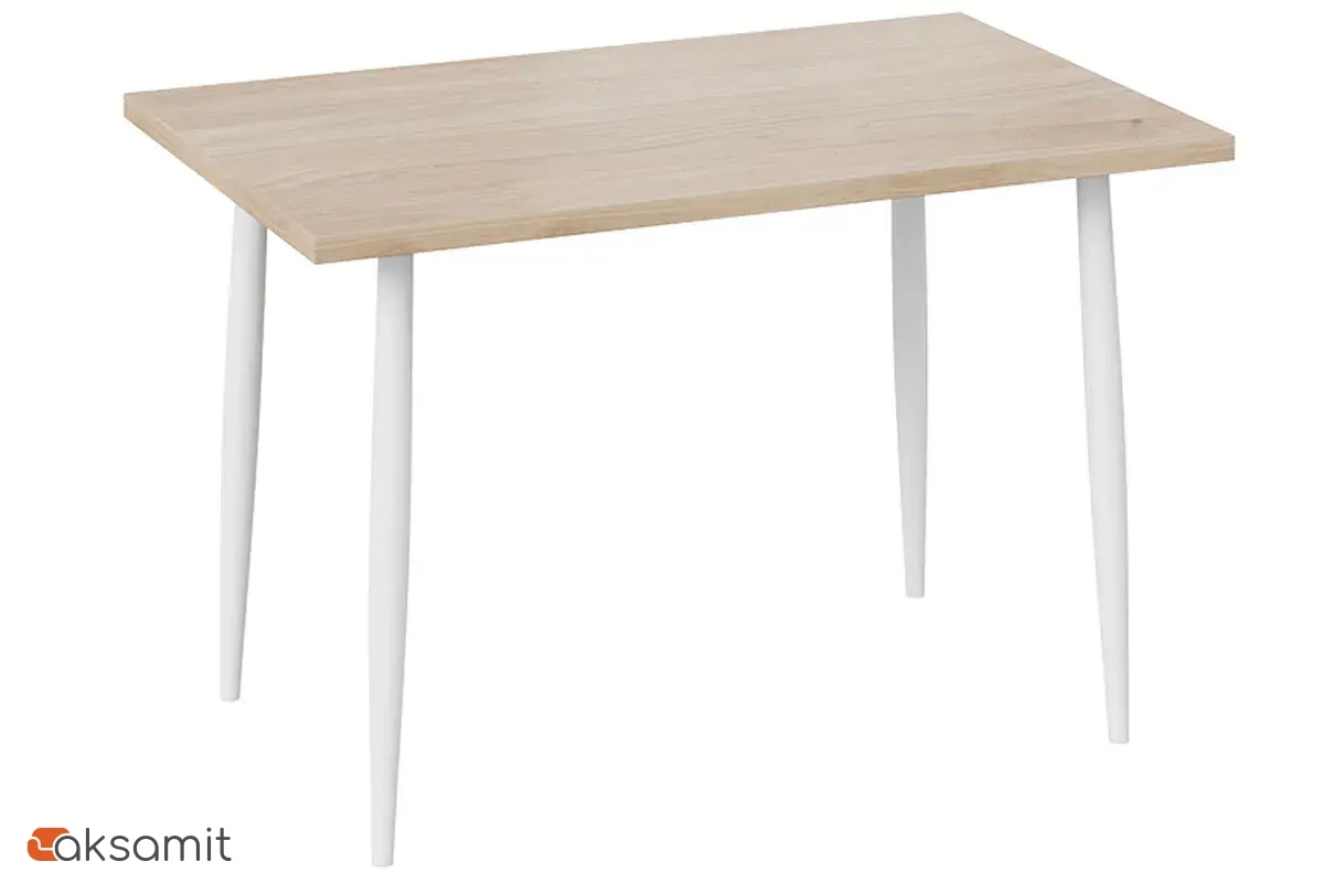 Стол Невада ДП1-02-08 (Дуб Эврика/Белый матовый)