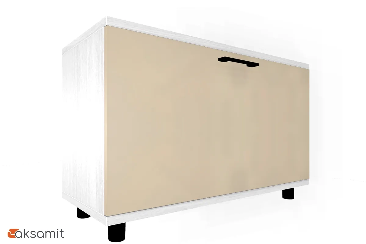 Тумба ТБ-5041-СЯ-КГ (Снежный Ясень / Кашемир Глянцевый)