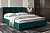 Кровать Kapriz с ПМ 160х200 (Newtone Emerald / Зеленый) Кровать Kapriz с ПМ 160х200 (Newtone Emerald / Зеленый)
