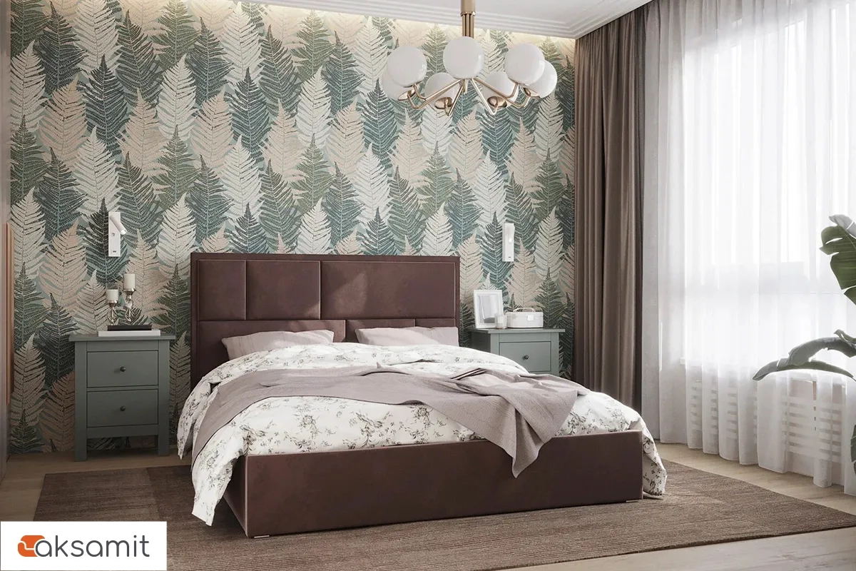 Кровать Madison с ПМ 160х200 (Велюр / Шоколад) 72305917 Кровать Madison с ПМ 160х200 (Велюр / Шоколад) 72305917