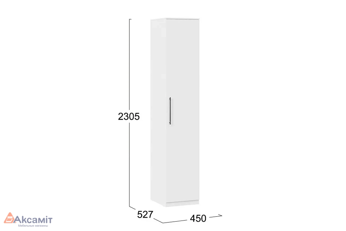 Шкаф для белья Агата (Белый)