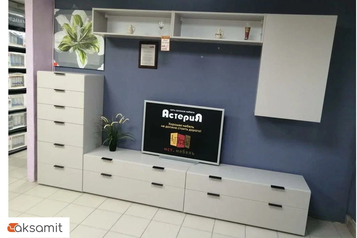 Комод Мария МК 60.6F (Дымчато-серый)