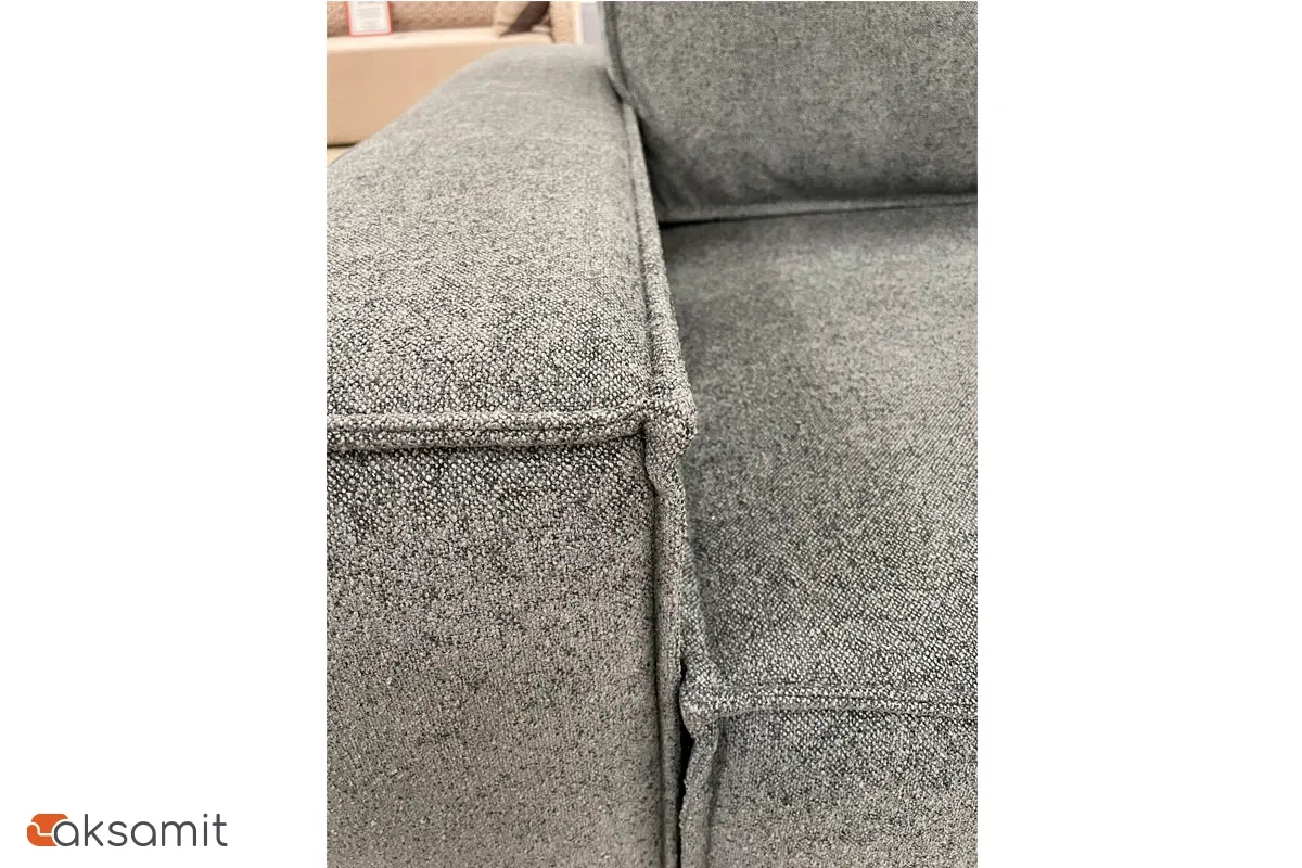 Диван Brick-3 S (Набивные подушки/Вывернутый) Гунин 2217/29