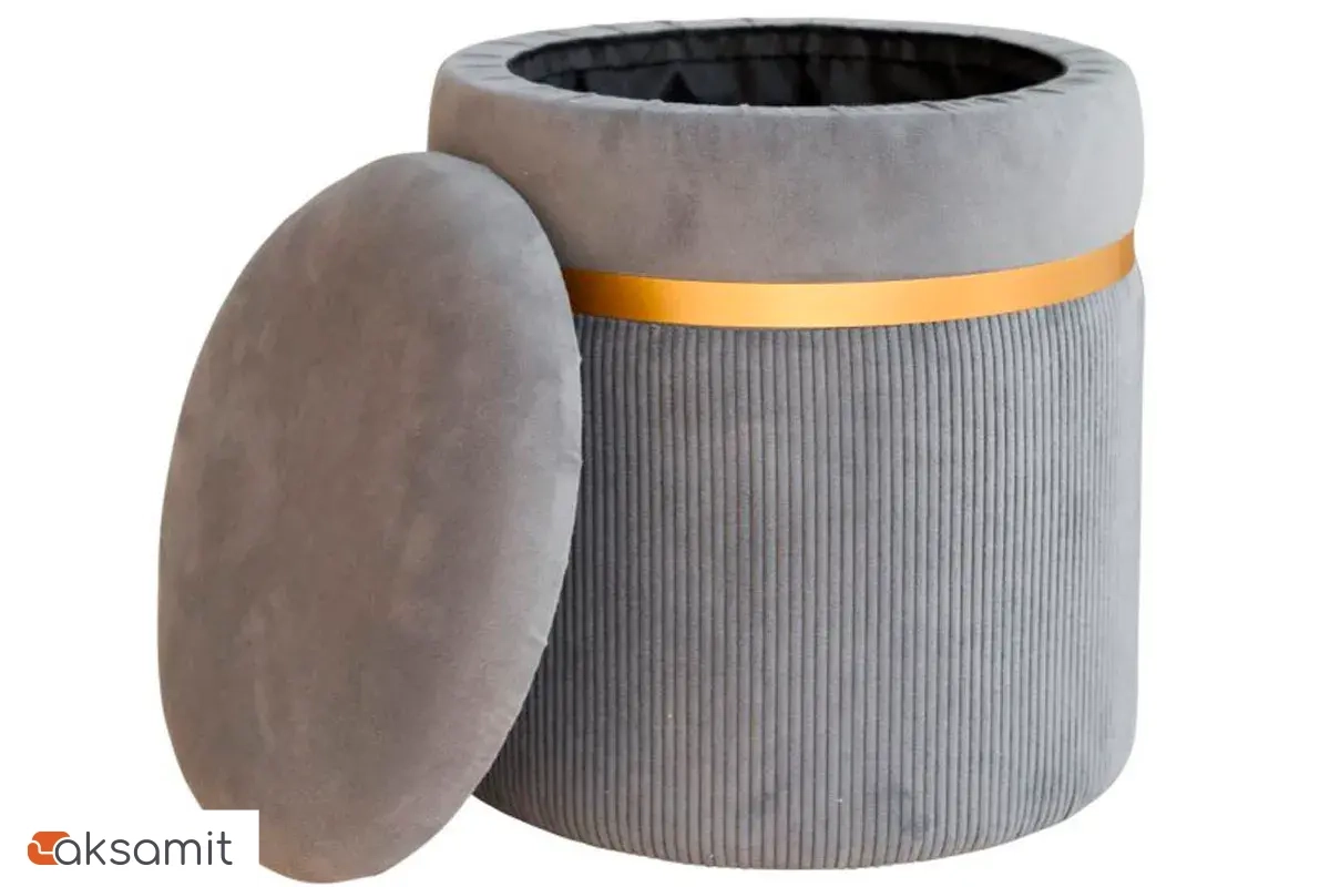 Пуф Лакси Серый