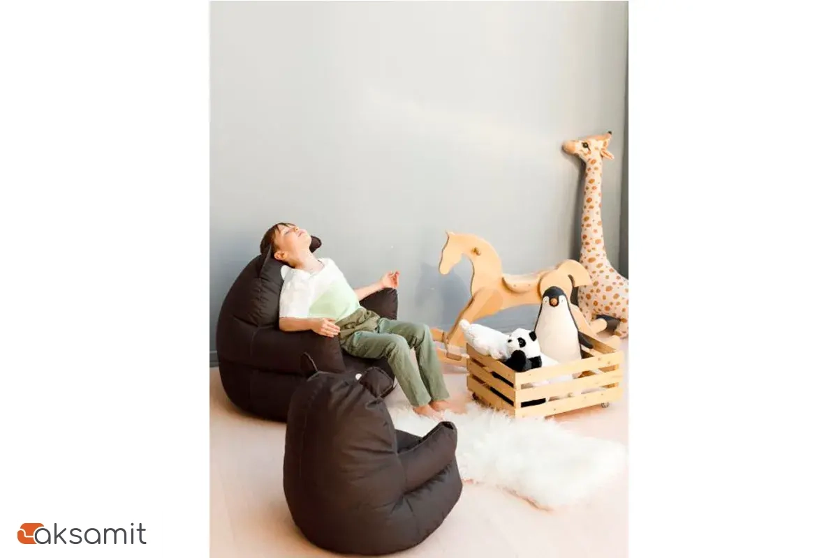 Пуфик Обезьянка S Коричневый