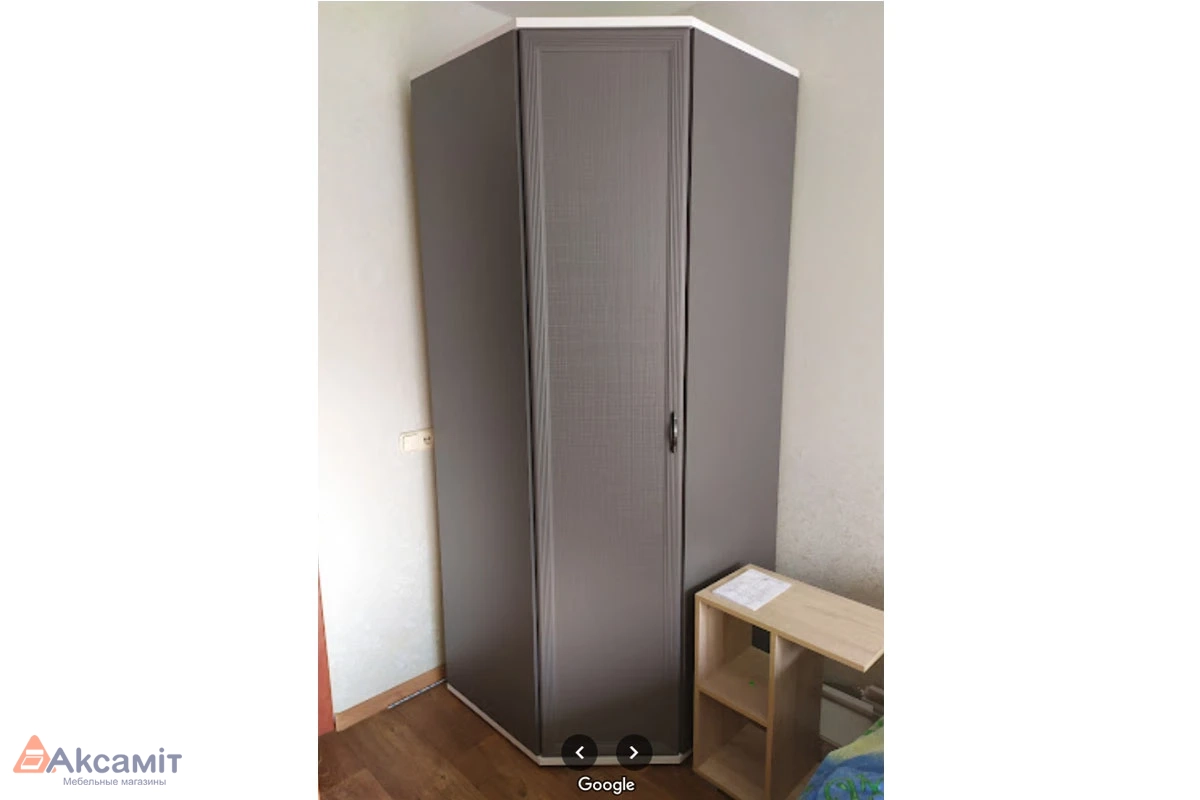 Шкаф для одежды и белья ШК-1011-СЯ-СО (Снежный Ясень/Серый Оникс)