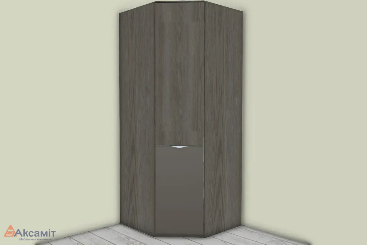 Шкаф угловой с 1 дверью с ЛКП Либерти СМ-297.07.033 фото