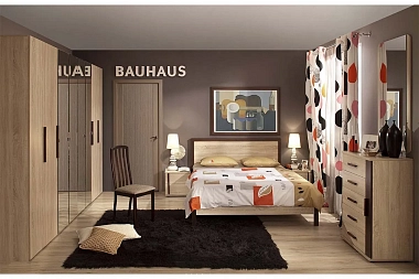 Спальня Bauhaus (Дуб сонома) фото