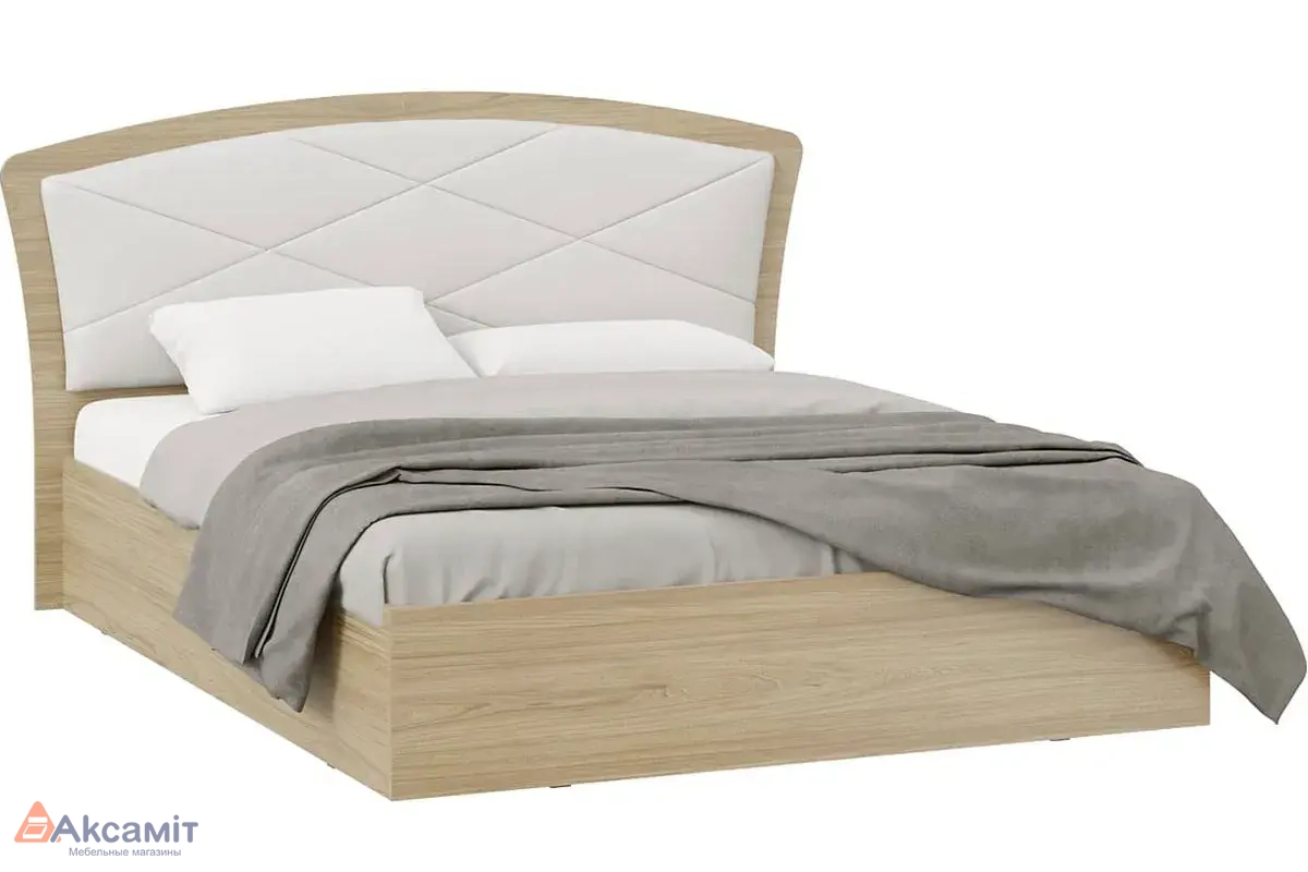 Кровать универсальная Сэнди Тип 1 160х200 (Вяз благородный/Белый)