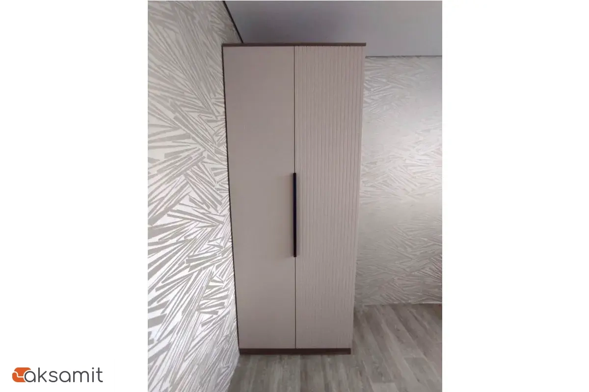 Шкаф 2х-дверный для одежды Тоскана (Дуб Табачный/Бисквит)