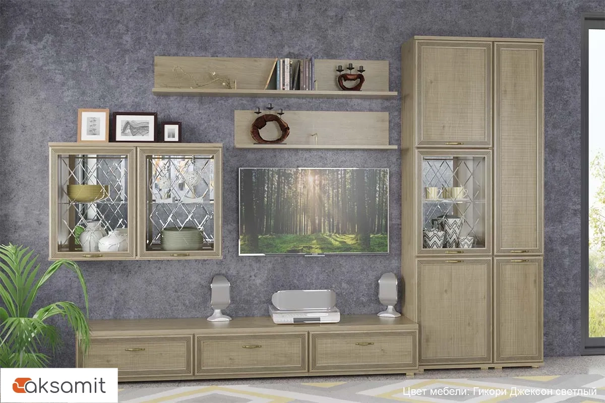 Тумба ТБ-1071 (Гикори Джексон Светлый)