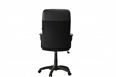 Кресло офисное Чери Биг (Кожа иск чёрный)