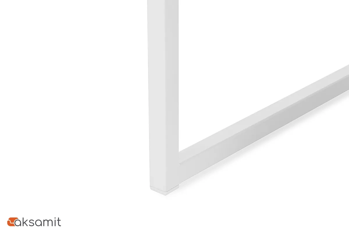 Стол письменный Хилтон Тип 1 (Дуб Крафт Золотой/Белый матовый)