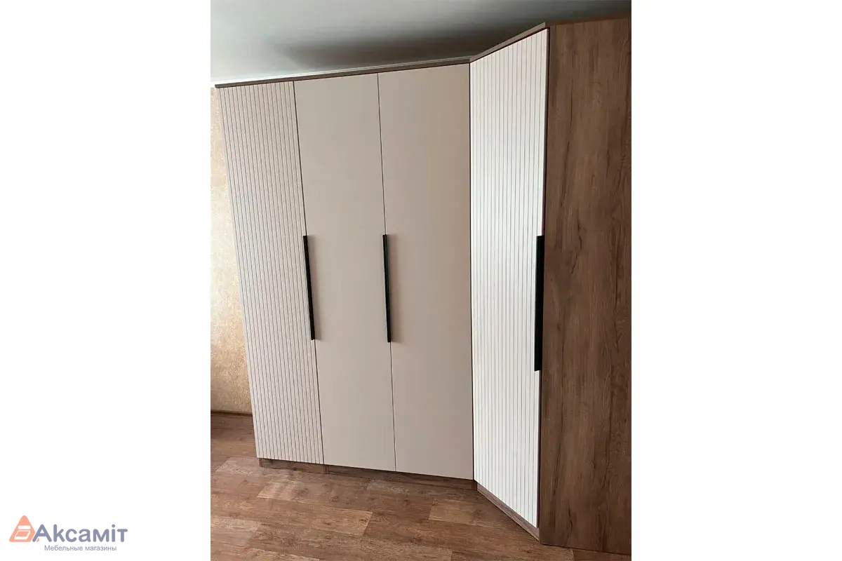 Шкаф 1-дверный для платья и белья Тоскана (Дуб Табачный/Бисквит)