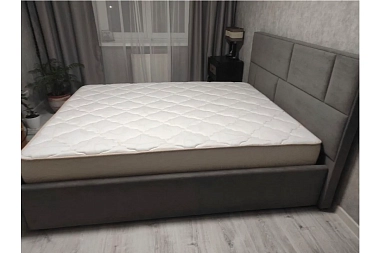 Кровать Невада-1 с ПМ 160х200 (Lovers 27 стоун) 2 кат. Кровать Невада-1 с ПМ 160х200 (Lovers 27 стоун) 2 кат.