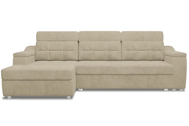 Угловой диван Бруно New ДКУ-О Napoli Латте