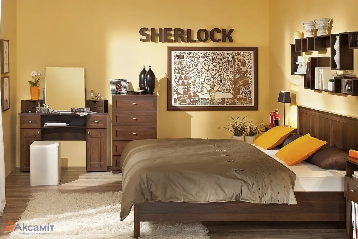 Спальня Sherlock (Орех шоколадный) фото