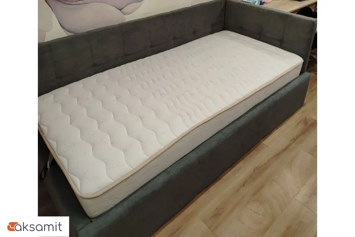 Кровать Оттава с подъемным механизмом 90х200 (Ткань Серая)